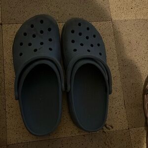 blue crocs
